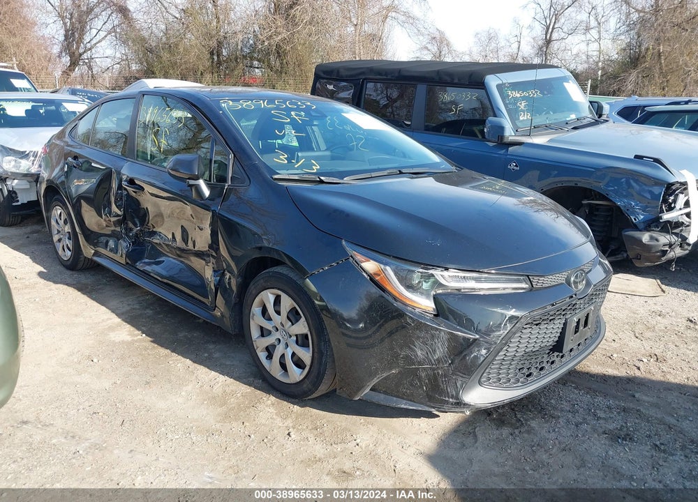 2021 TOYOTA COROLLA LE VIN: JTDEPMAE6MJ184086