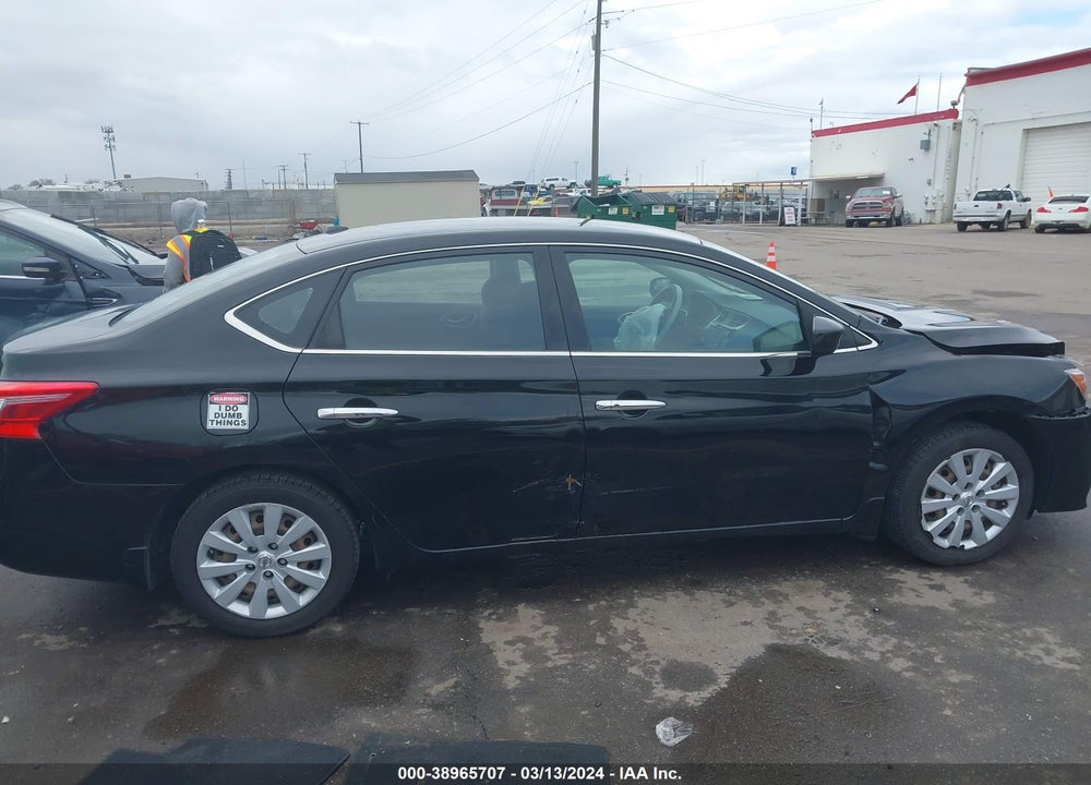 2016 NISSAN SENTRA SV VIN: 3N1AB7AP5GY236231