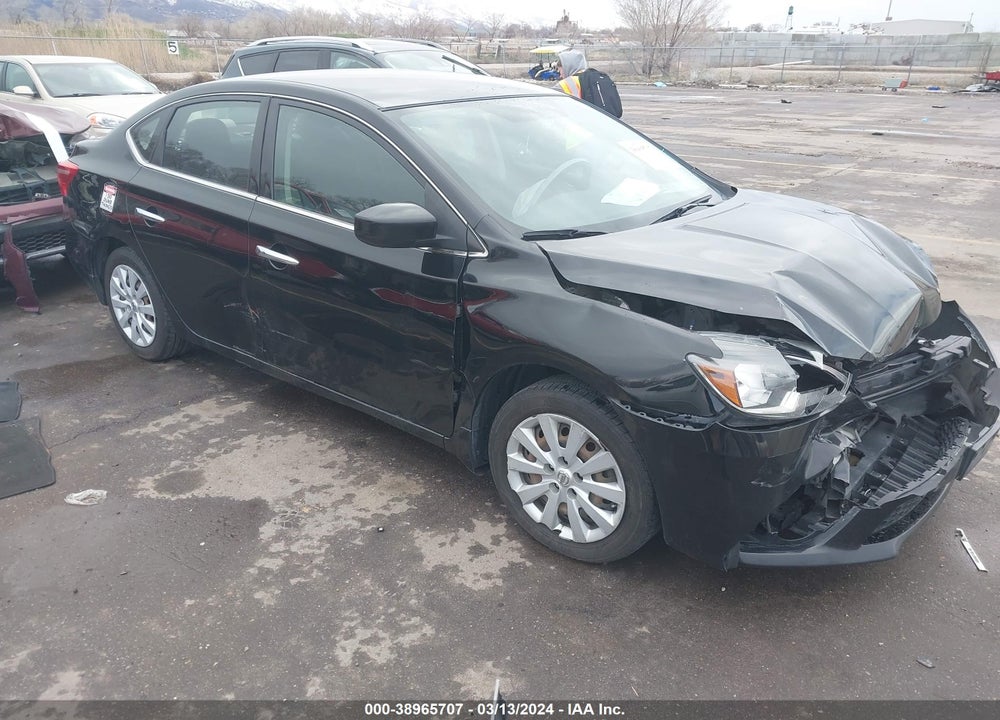 2016 NISSAN SENTRA SV VIN: 3N1AB7AP5GY236231