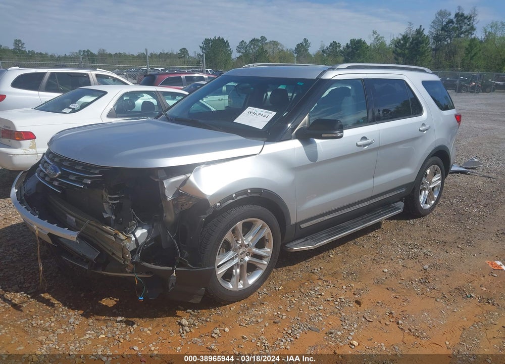 2017 FORD EXPLORER XLT VIN: 1FM5K7D8XHGC51289