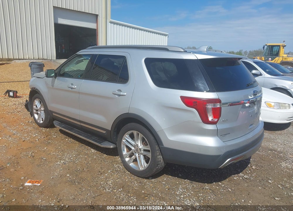 2017 FORD EXPLORER XLT VIN: 1FM5K7D8XHGC51289