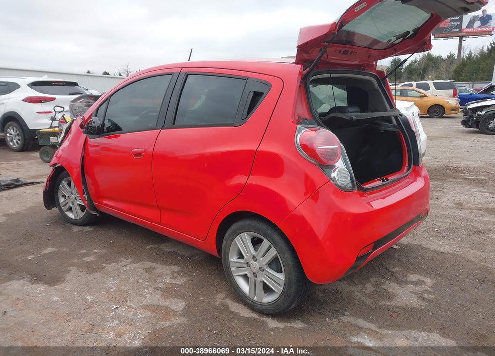 2013 CHEVROLET SPARK 1LT AUTO VIN: KL8CD6S91DC535805