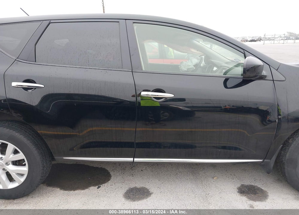 2013 NISSAN MURANO S VIN: JN8AZ1MU0DW211526