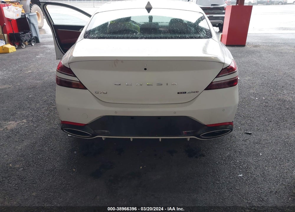 2023 GENESIS G70 3.3T AWD VIN: KMTG54TE6PU113373