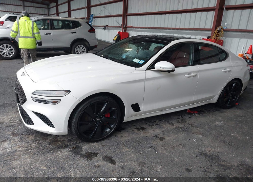 2023 GENESIS G70 3.3T AWD VIN: KMTG54TE6PU113373
