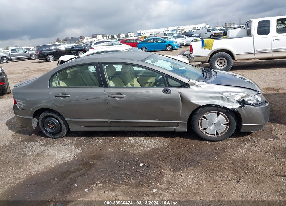2007 HONDA CIVIC HYBRID VIN: JHMFA36207S005391