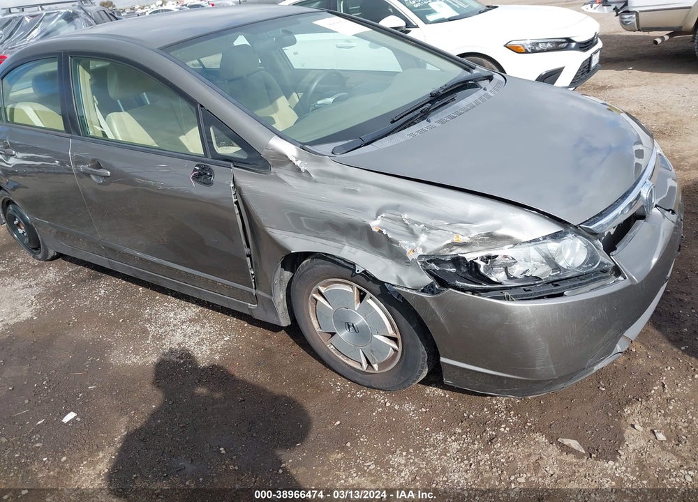 2007 HONDA CIVIC HYBRID VIN: JHMFA36207S005391