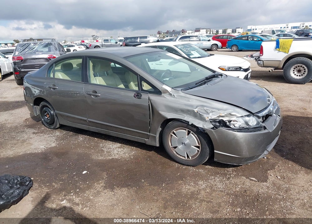 2007 HONDA CIVIC HYBRID VIN: JHMFA36207S005391