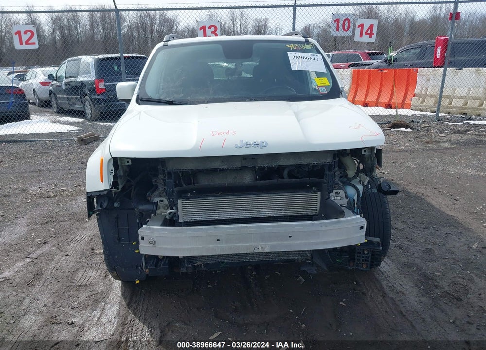 2017 JEEP RENEGADE LATITUDE 4X4 VIN: ZACCJBBB0HPE89025