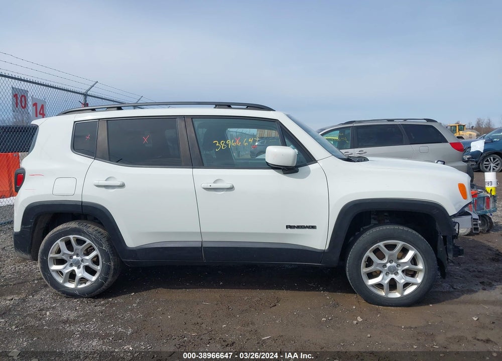 2017 JEEP RENEGADE LATITUDE 4X4 VIN: ZACCJBBB0HPE89025
