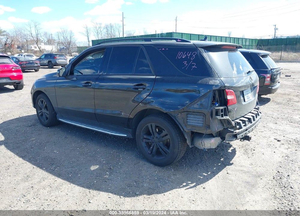 2014 MERCEDES-BENZ ML 350 4MATIC VIN: 4JGDA5HB0EA345625