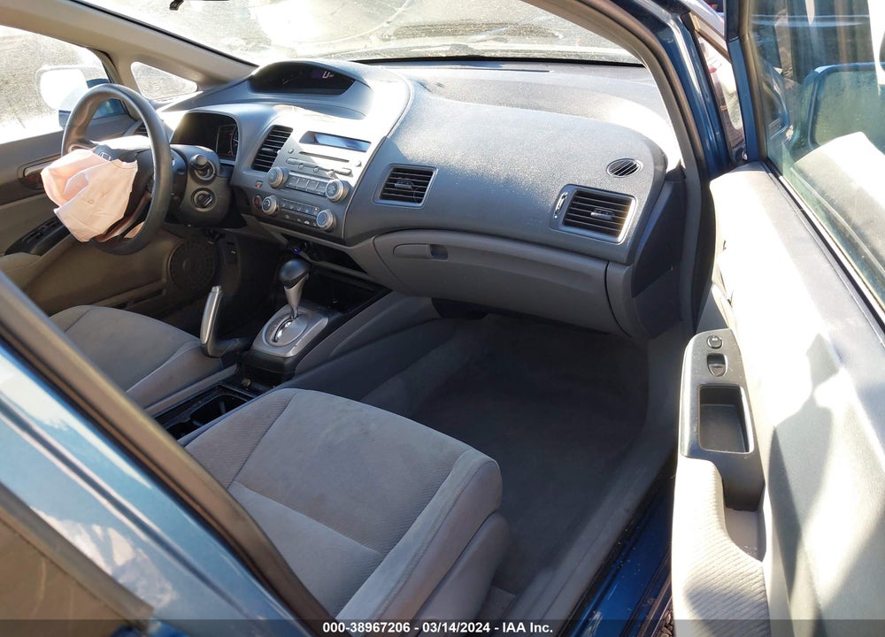 2009 HONDA CIVIC LX VIN: 19XFA16539E008761