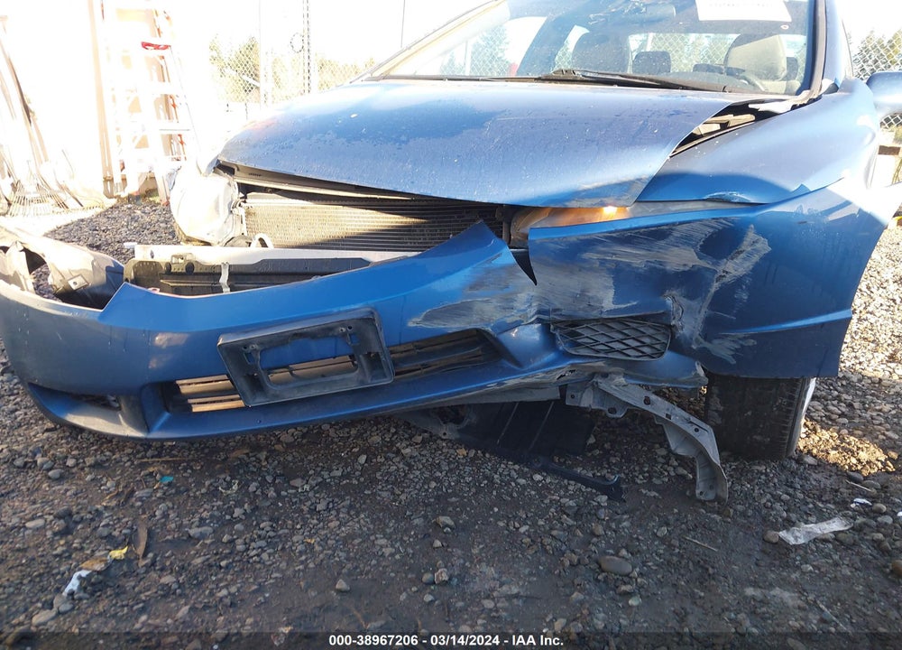 2009 HONDA CIVIC LX VIN: 19XFA16539E008761