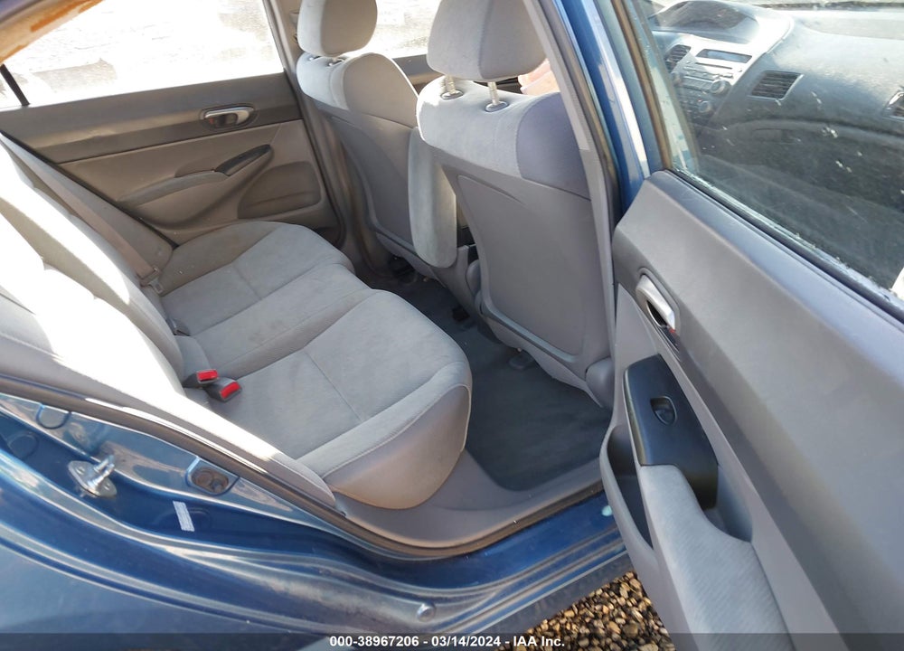 2009 HONDA CIVIC LX VIN: 19XFA16539E008761