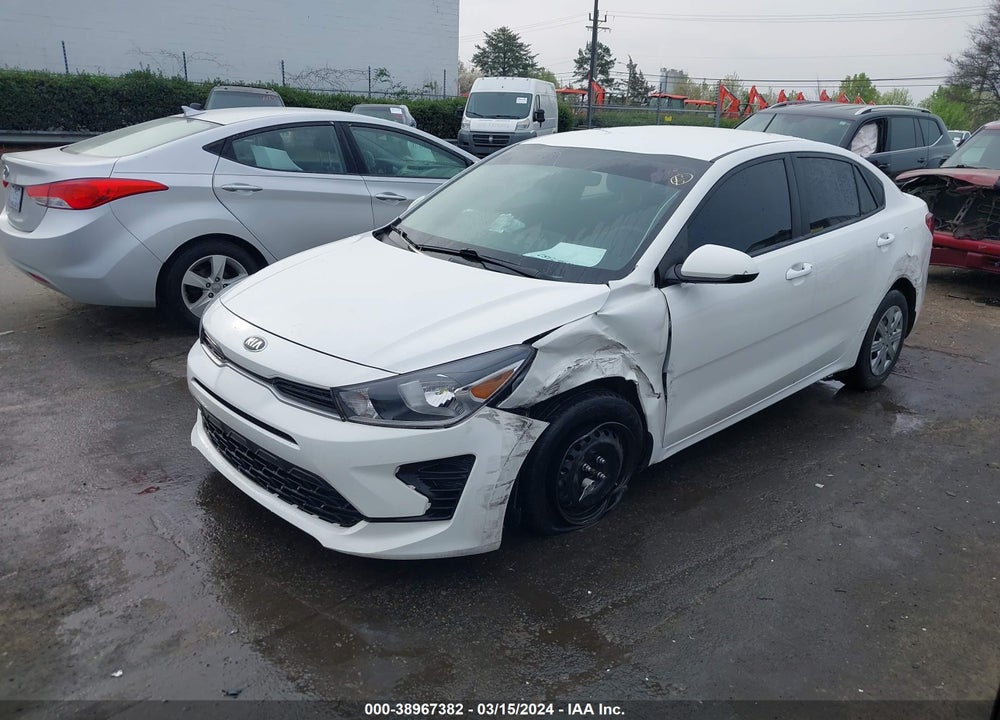 2021 KIA RIO LX VIN: 3KPA24AD2ME393813