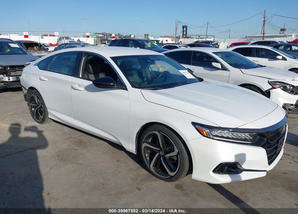 2022 HONDA ACCORD SPORT VIN: 1HGCV1F33NA116625