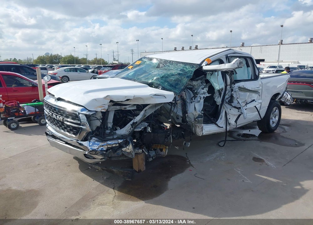 2022 RAM 1500 LONE STAR 4X2 5'7 BOX VIN: 1C6RREFG5NN358498