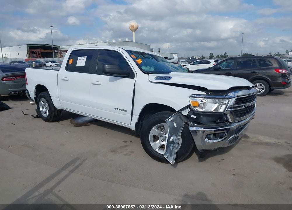 2022 RAM 1500 LONE STAR 4X2 5'7 BOX VIN: 1C6RREFG5NN358498