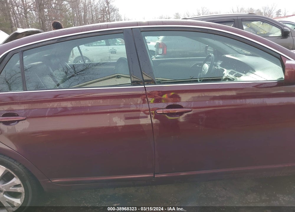 2008 TOYOTA AVALON TOURING VIN: 4T1BK36B88U267643