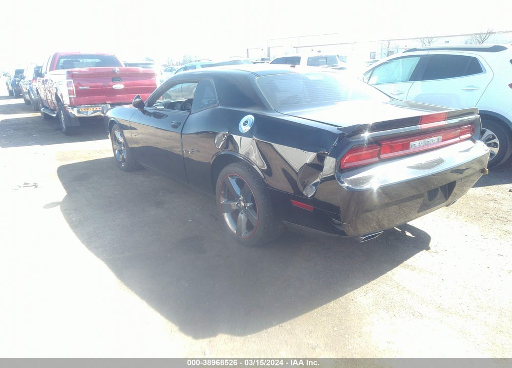 2013 DODGE CHALLENGER RALLYE REDLINE VIN: 2C3CDYAG4DH604054