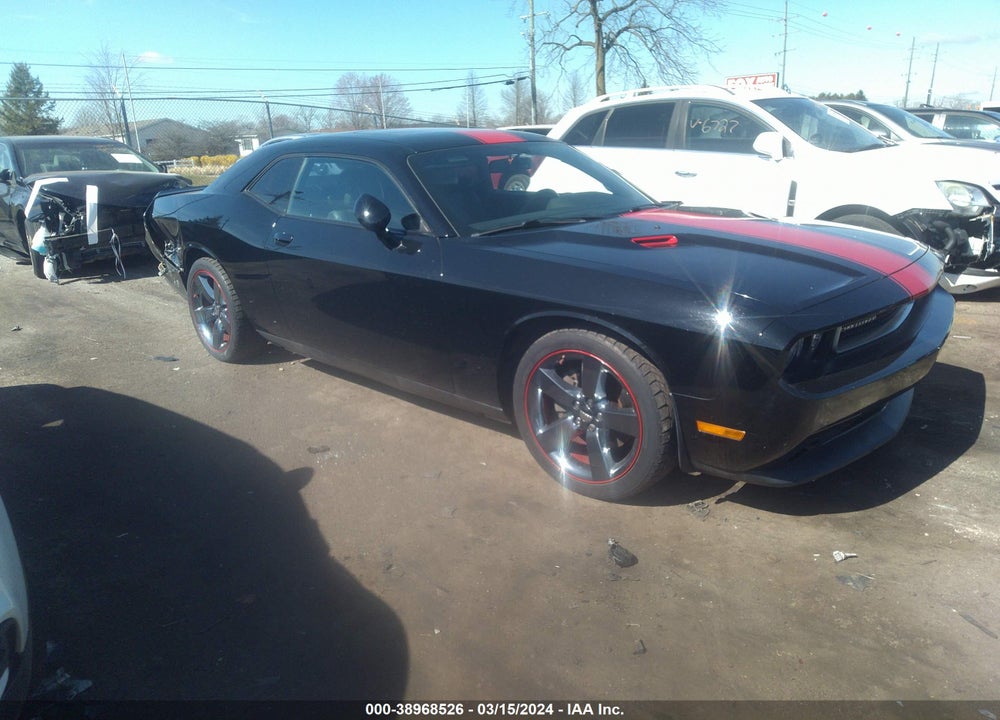 2013 DODGE CHALLENGER RALLYE REDLINE VIN: 2C3CDYAG4DH604054