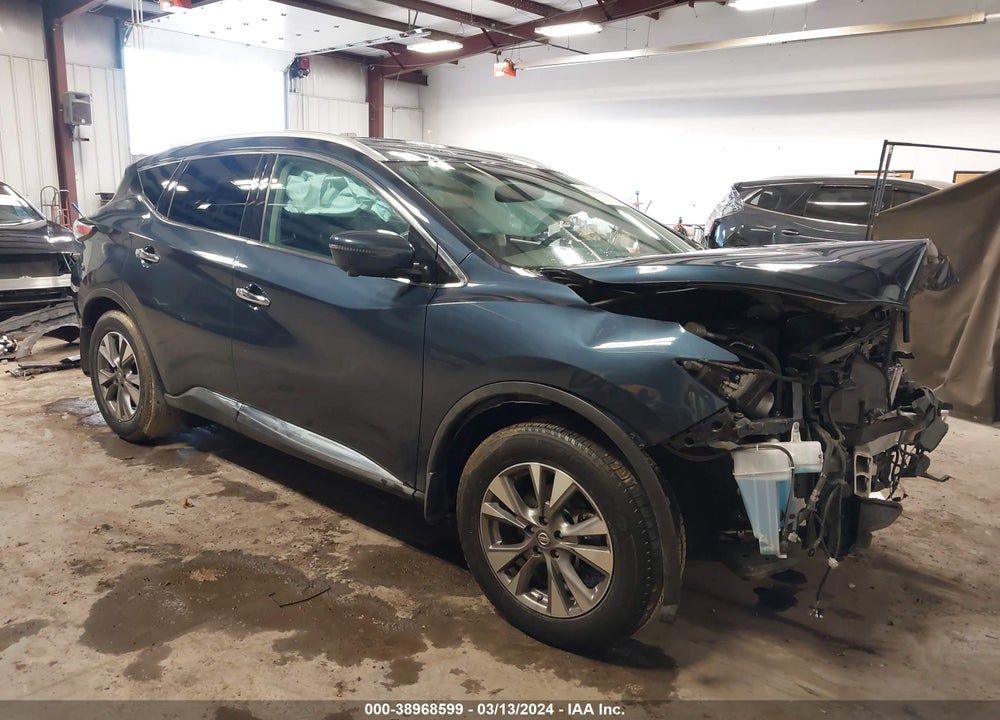 2017 NISSAN MURANO VIN: 5N1AZ2MHXHN135857