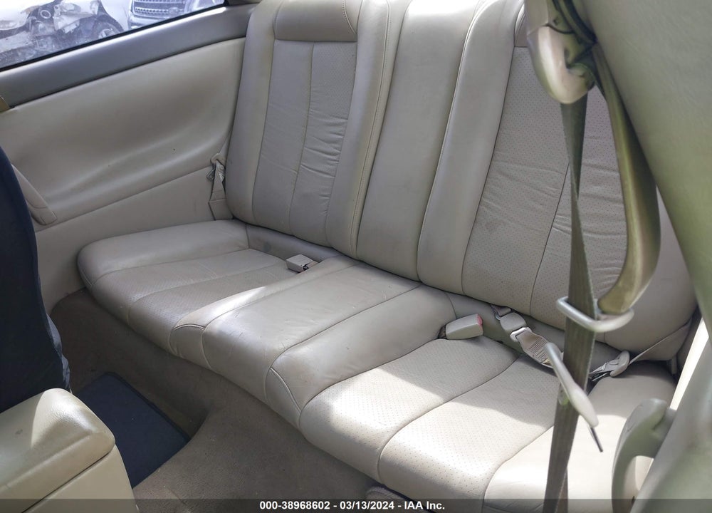 2000 TOYOTA CAMRY SOLARA SLE V6 VIN: 2T1CF28P5YC322224