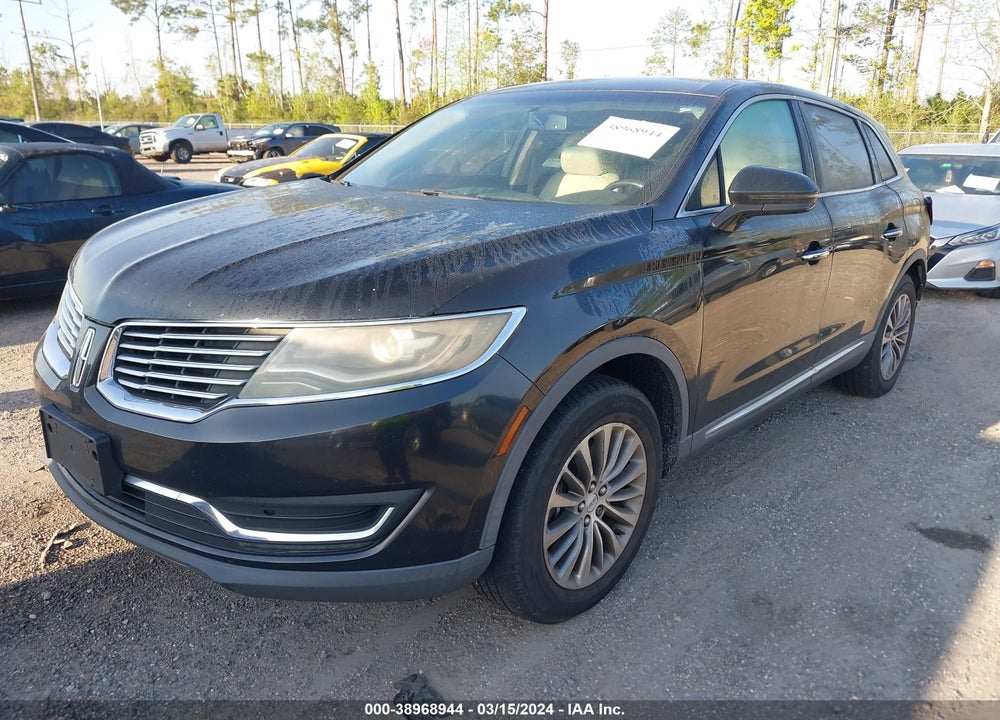 2016 LINCOLN MKX SELECT VIN: 2LMPJ6KR5GBL37301