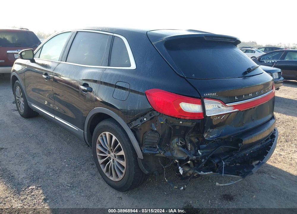 2016 LINCOLN MKX SELECT VIN: 2LMPJ6KR5GBL37301