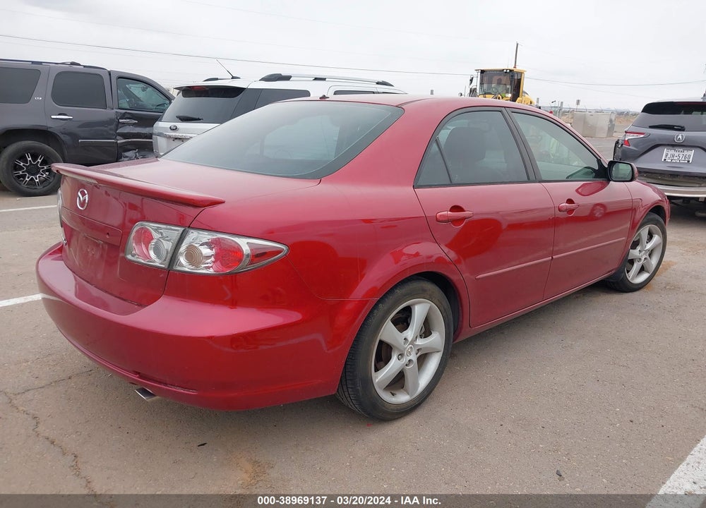 2006 MAZDA 6 I GRAND TOURING VIN: 1YVHP80C865M32817