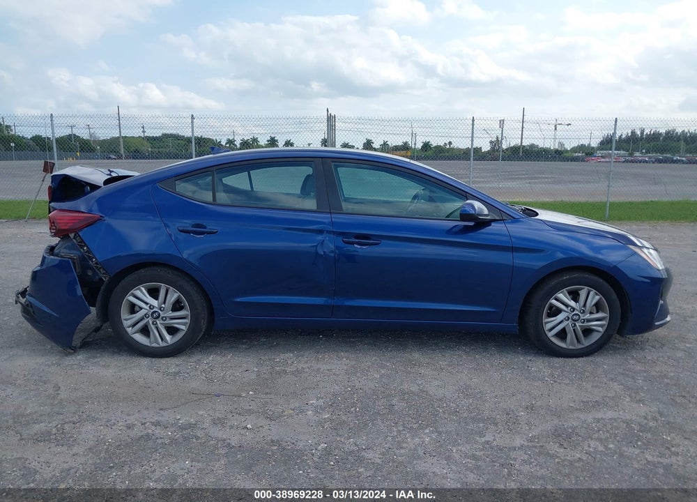 2020 HYUNDAI ELANTRA SEL VIN: 5NPD84LF2LH569795