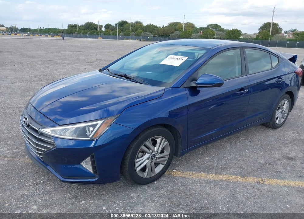 2020 HYUNDAI ELANTRA SEL VIN: 5NPD84LF2LH569795