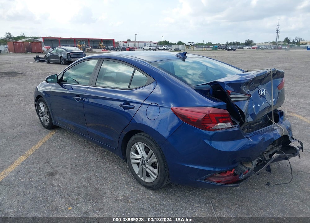 2020 HYUNDAI ELANTRA SEL VIN: 5NPD84LF2LH569795
