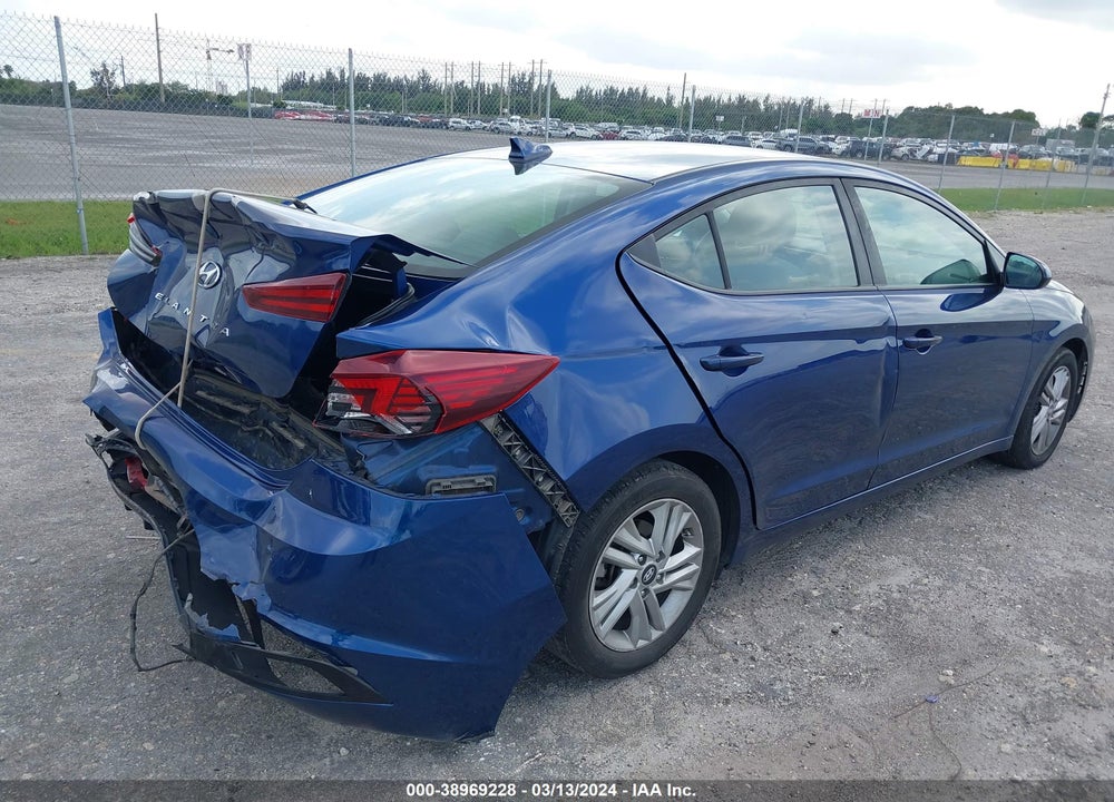 2020 HYUNDAI ELANTRA SEL VIN: 5NPD84LF2LH569795