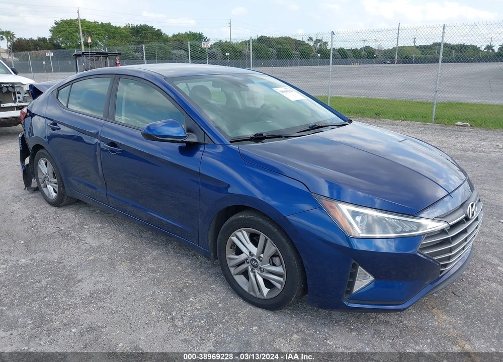 2020 HYUNDAI ELANTRA SEL VIN: 5NPD84LF2LH569795