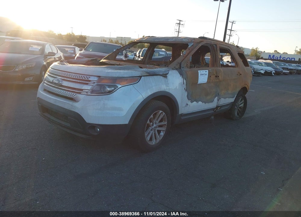 2015 FORD EXPLORER XLT VIN: 1FM5K7D89FGB60138