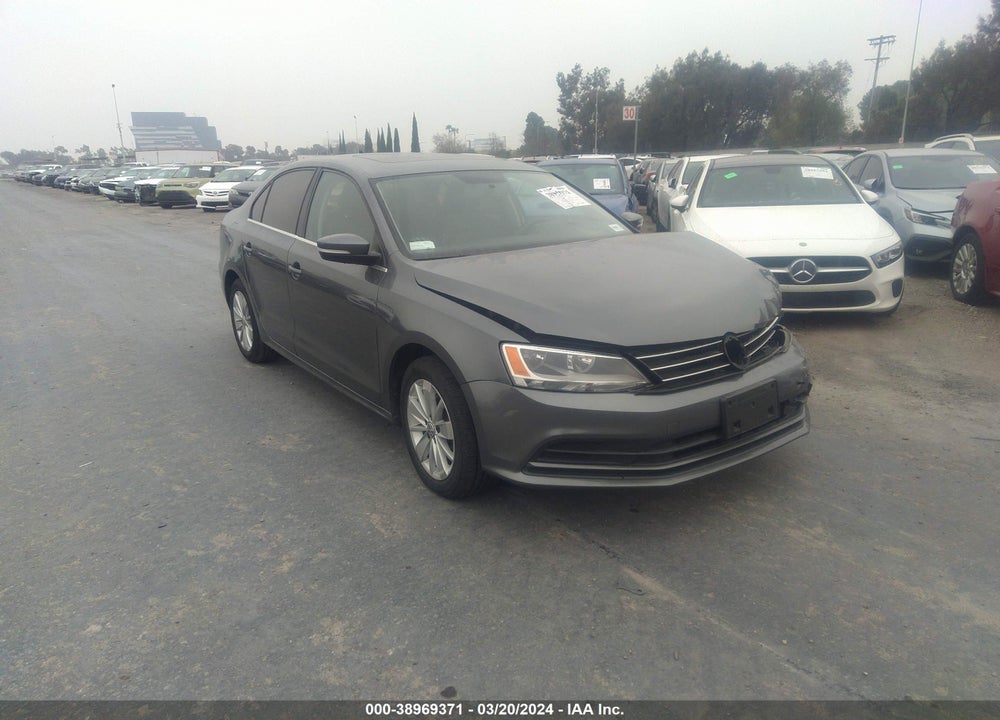 2015 VOLKSWAGEN JETTA 1.8T SE VIN: 3VWD17AJ3FM412950