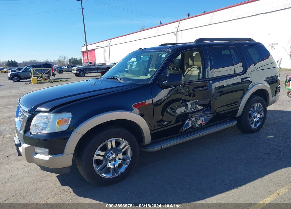 2010 FORD EXPLORER EDDIE BAUER VIN: 1FMEU7EEXAUA90190
