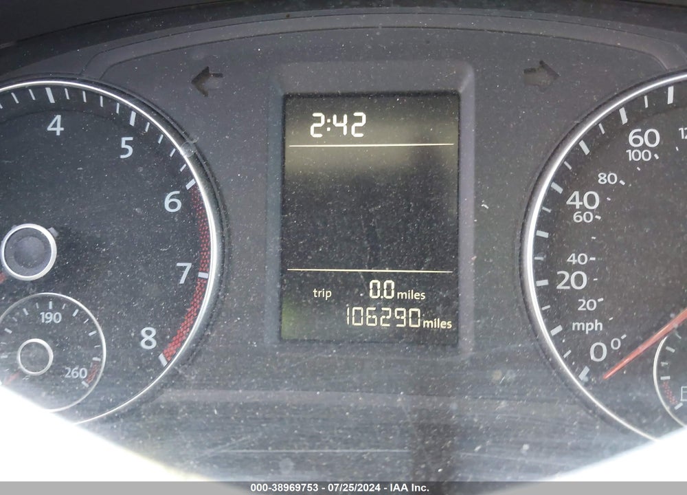 2013 VOLKSWAGEN PASSAT 2.5L S VIN: 1VWAH7A39DC150785