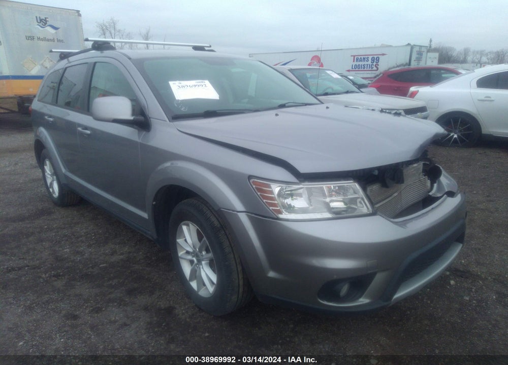 2016 DODGE JOURNEY SXT VIN: 3C4PDDBG1GT129236