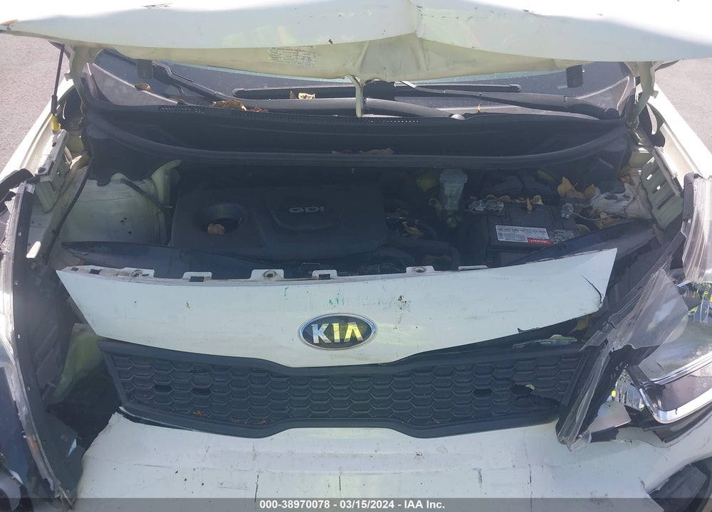 2016 KIA RIO VIN: KNADM4A38G6663472