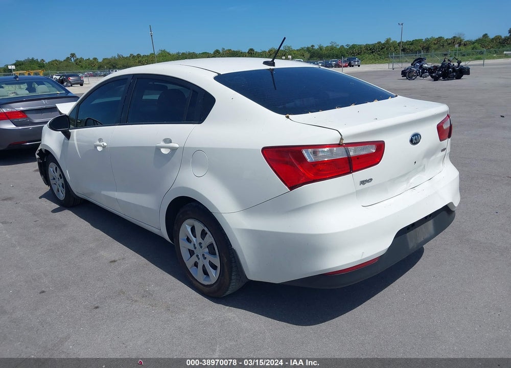 2016 KIA RIO VIN: KNADM4A38G6663472
