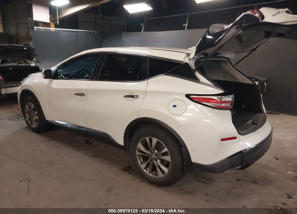 2015 NISSAN MURANO S VIN: 5N1AZ2MH8FN285723