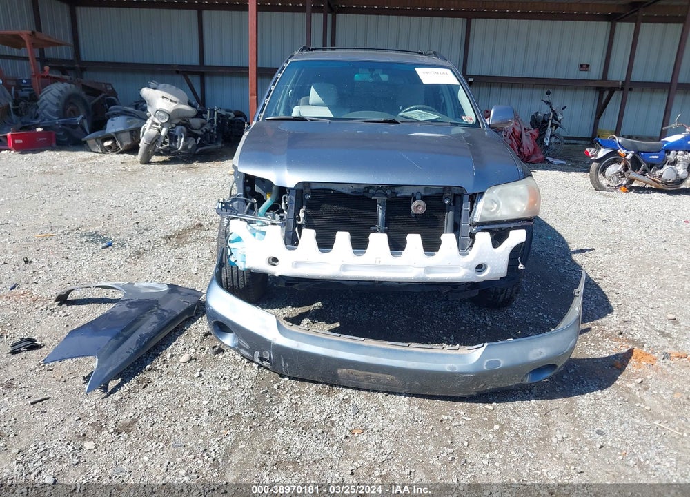 2007 TOYOTA HIGHLANDER V6 VIN: JTEHP21A070205924