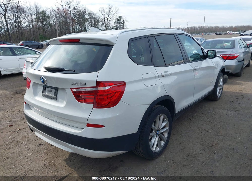 2014 BMW X3 XDRIVE28I VIN: 5UXWX9C58E0D39048