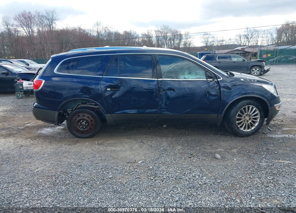 2011 BUICK ENCLAVE VIN: 5GAKVBED9BJ260493