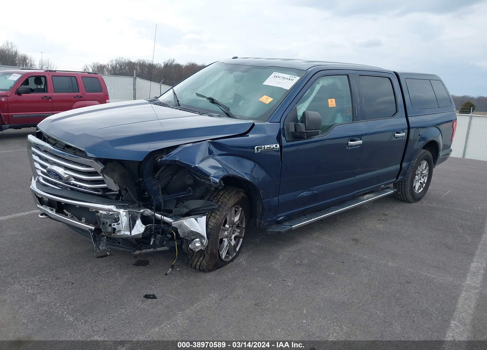 2016 FORD F-150 VIN: 1FTEW1EF8GFC38273