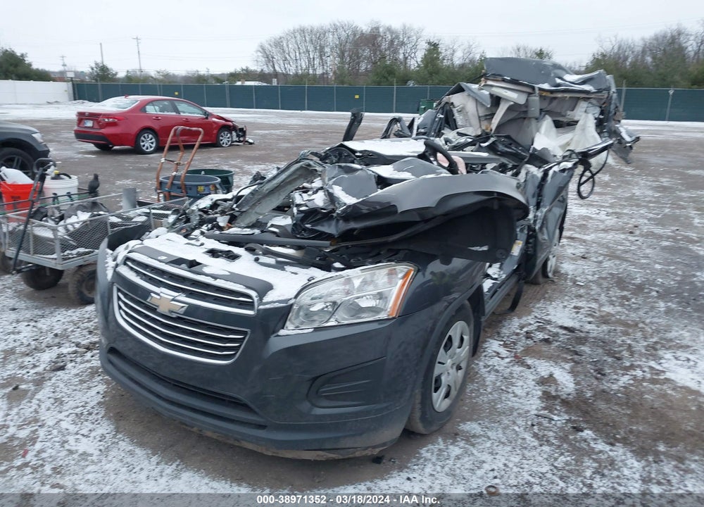 2016 CHEVROLET TRAX 1LS VIN: 3GNCJKSB3GL242807