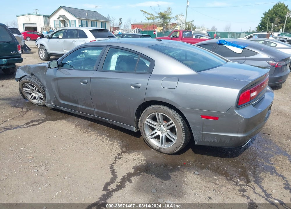 2012 DODGE CHARGER SXT VIN: 2C3CDXHG1CH126058