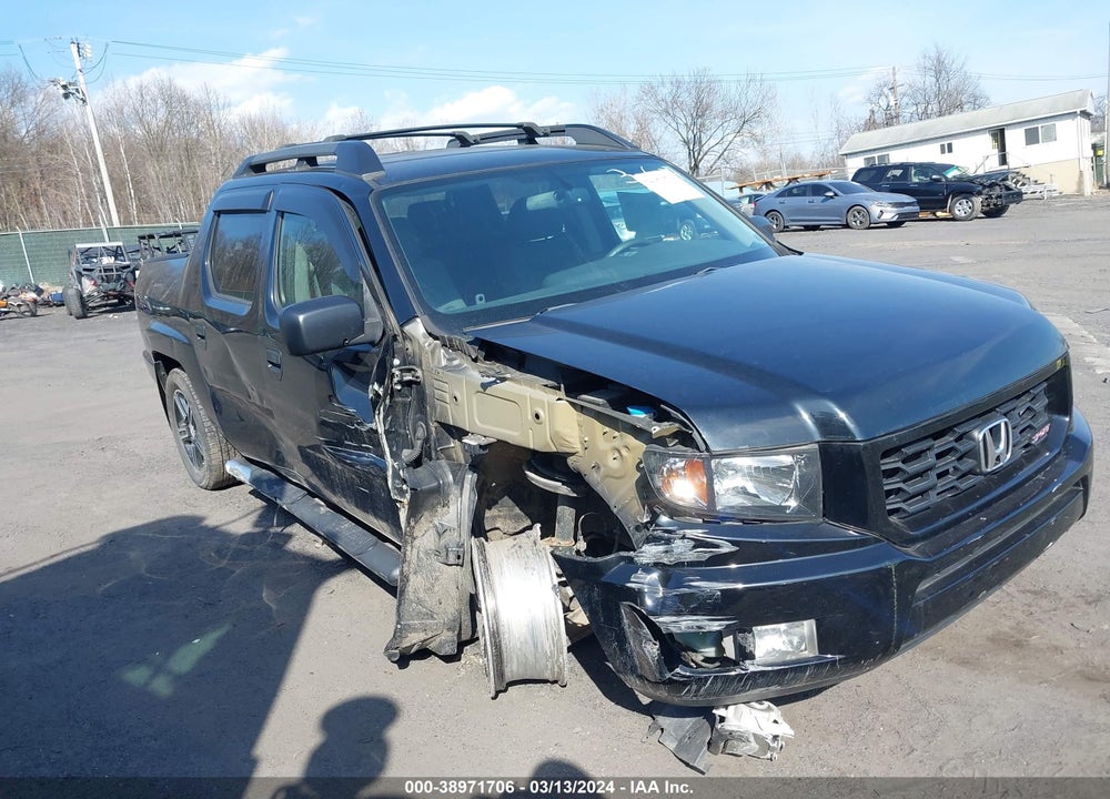 2014 HONDA RIDGELINE SPORT VIN: 5FPYK1F75EB012166